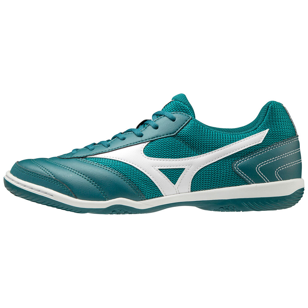 Chuteiras Mizuno MRL Sala Club IN - Homem - Verdes/Branco - WCMKN9251